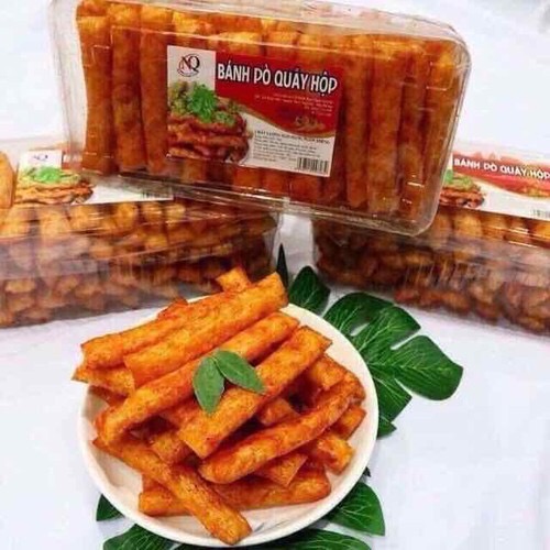 bánh bò quẩy 1 hộp 70 chiếc