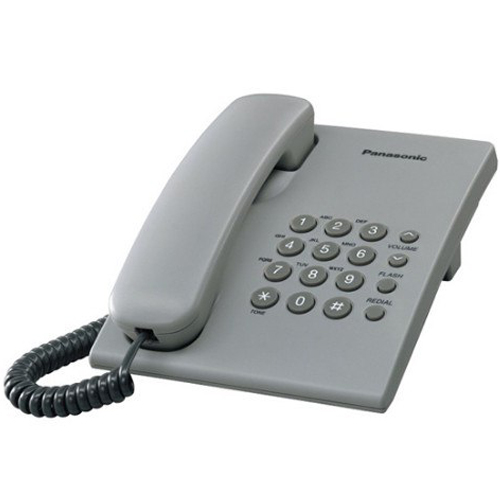 Điện thoại bàn Panasonic KX-TS500 (Xám) Chính Hãng