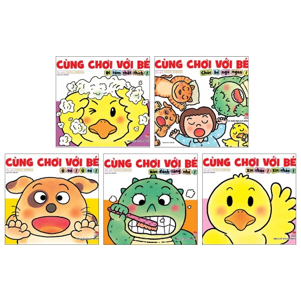 Sách - Combo cùng chơi với bé - Kim Đồng