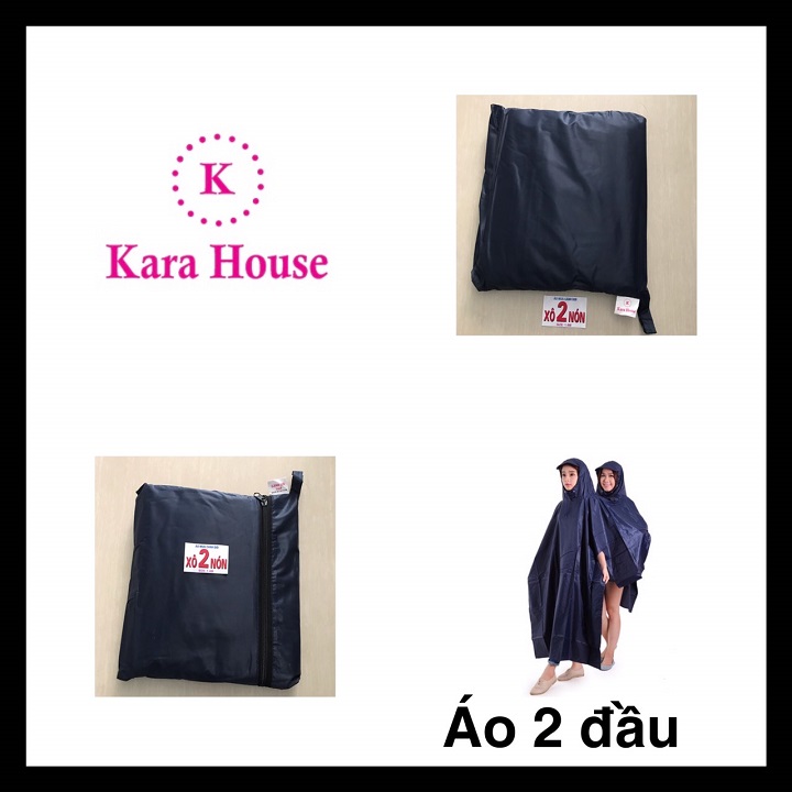 [HCM]Áo Mưa 2 Đầu Vải Dù Cao Cấp Size Lớn