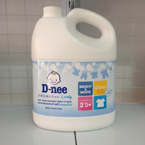 [HCM]Nươc giặt xả D - nee 3000ml [Màu Trắng] Thái Lan