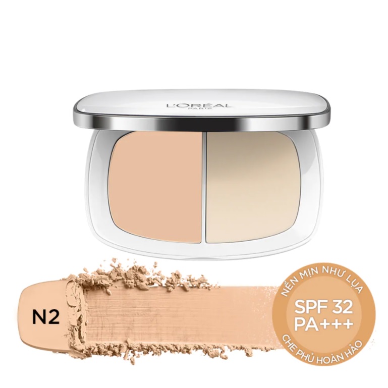 Phấn Nền L'Oreal Paris Makeup True Match Two Way Powder Foundation 8g