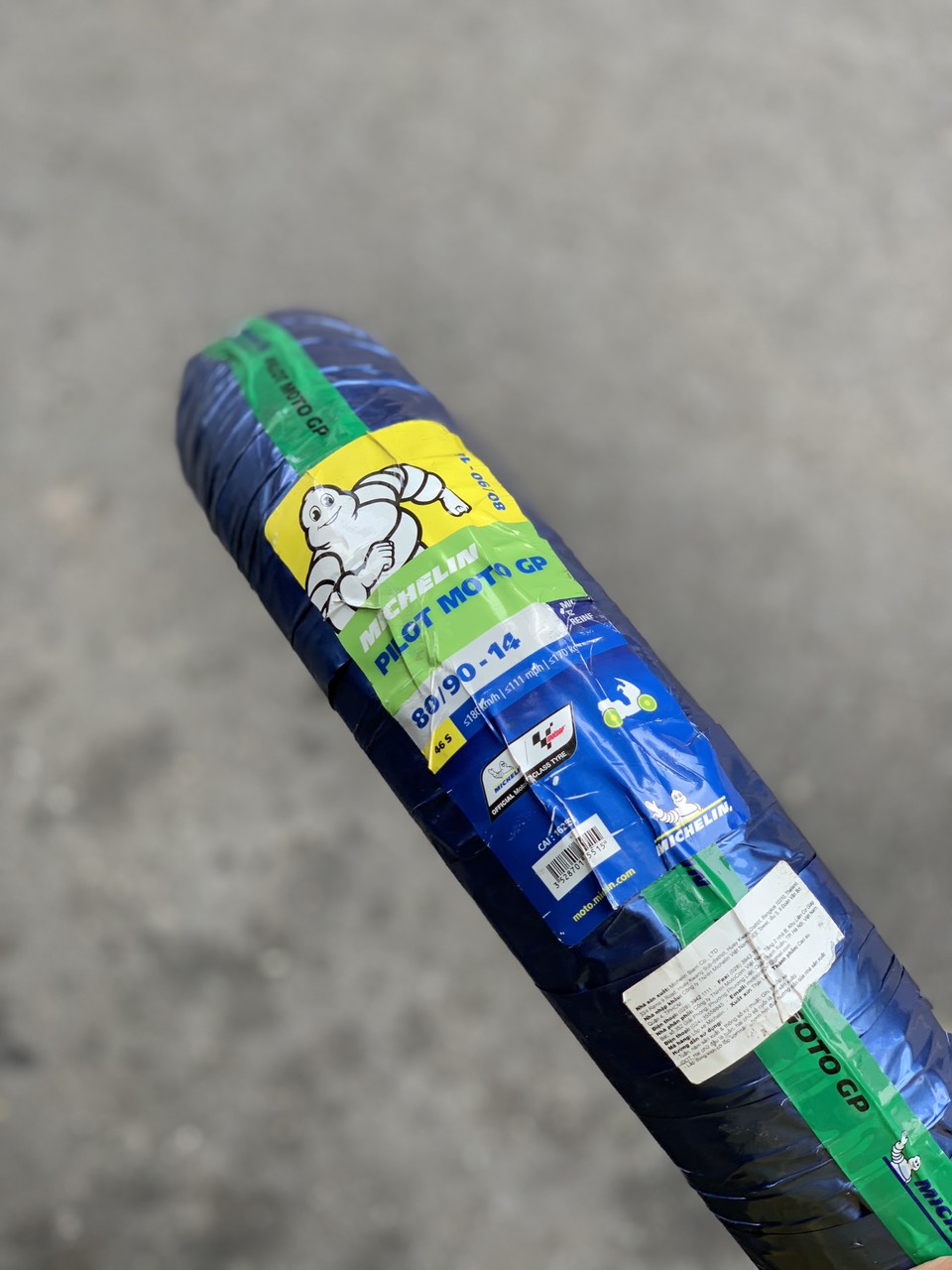 VỎ MICHELIN MOTO GP SIZE 80/90-14 CHO XE GA