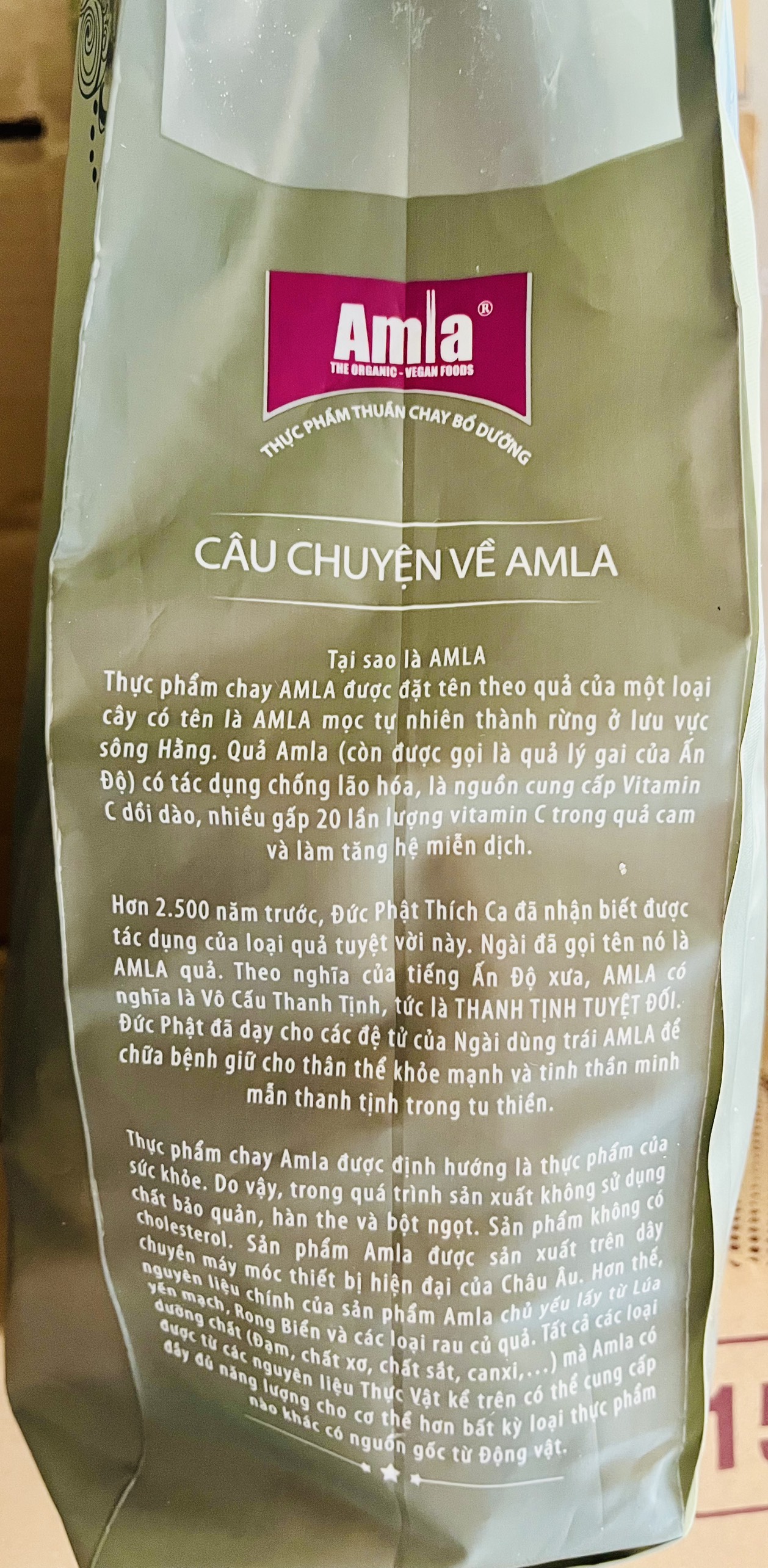 Sườn chay Amla vàng lát lớn gói (1kg)