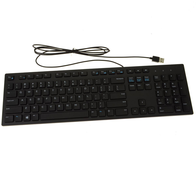 Bàn phím có dây Dell KB216 cổng USB màu đen