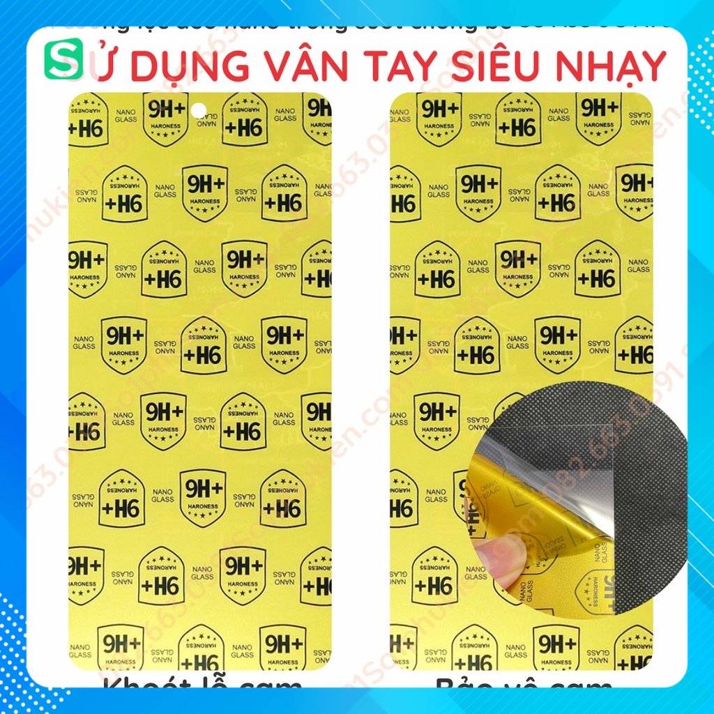 Dán cường lực samsung a53 5g a73 5g dẻo nano, chuẩn cường lực 9h+