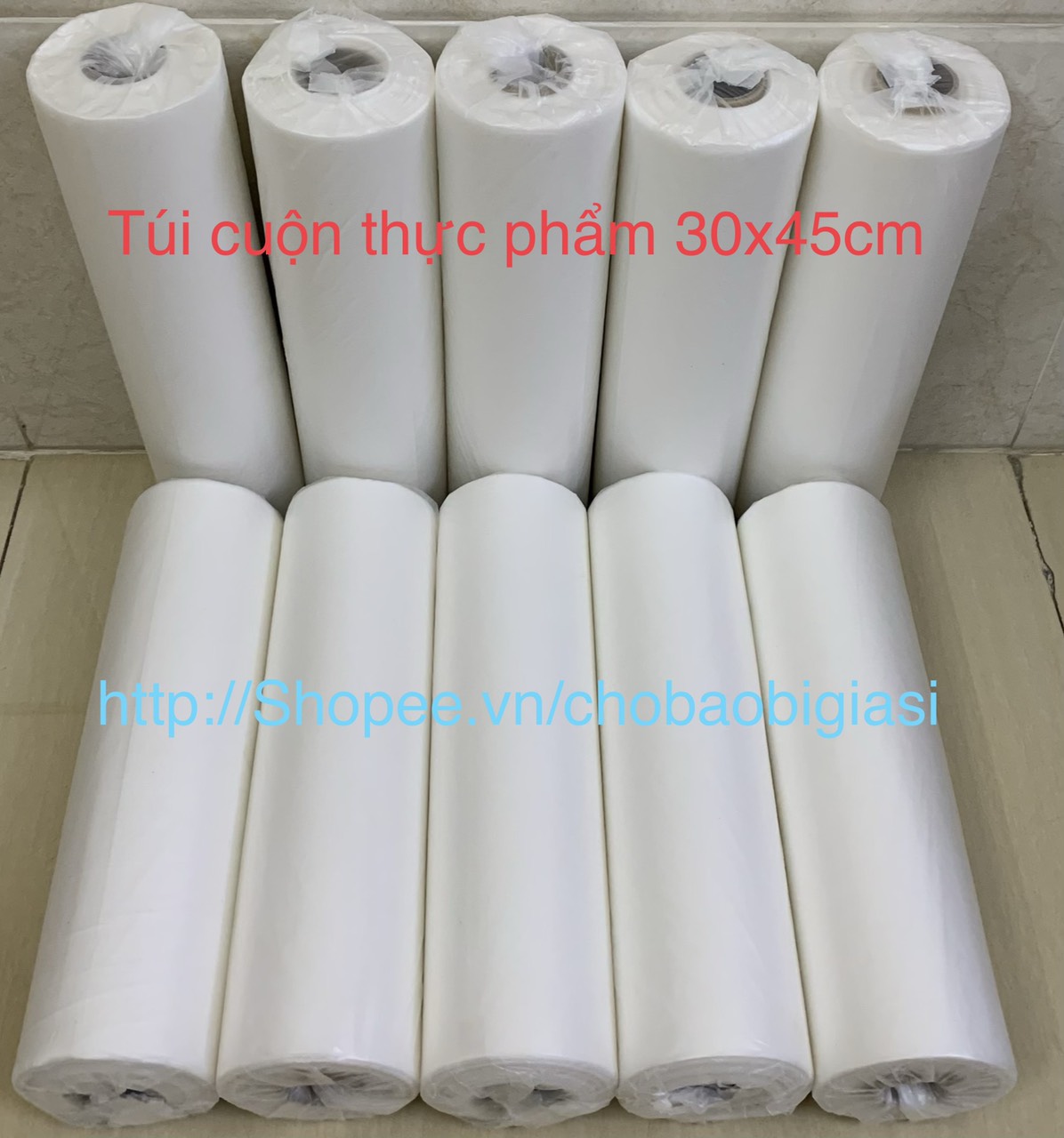 1 cuộn 1 kg Túi cuộn thực phẩm