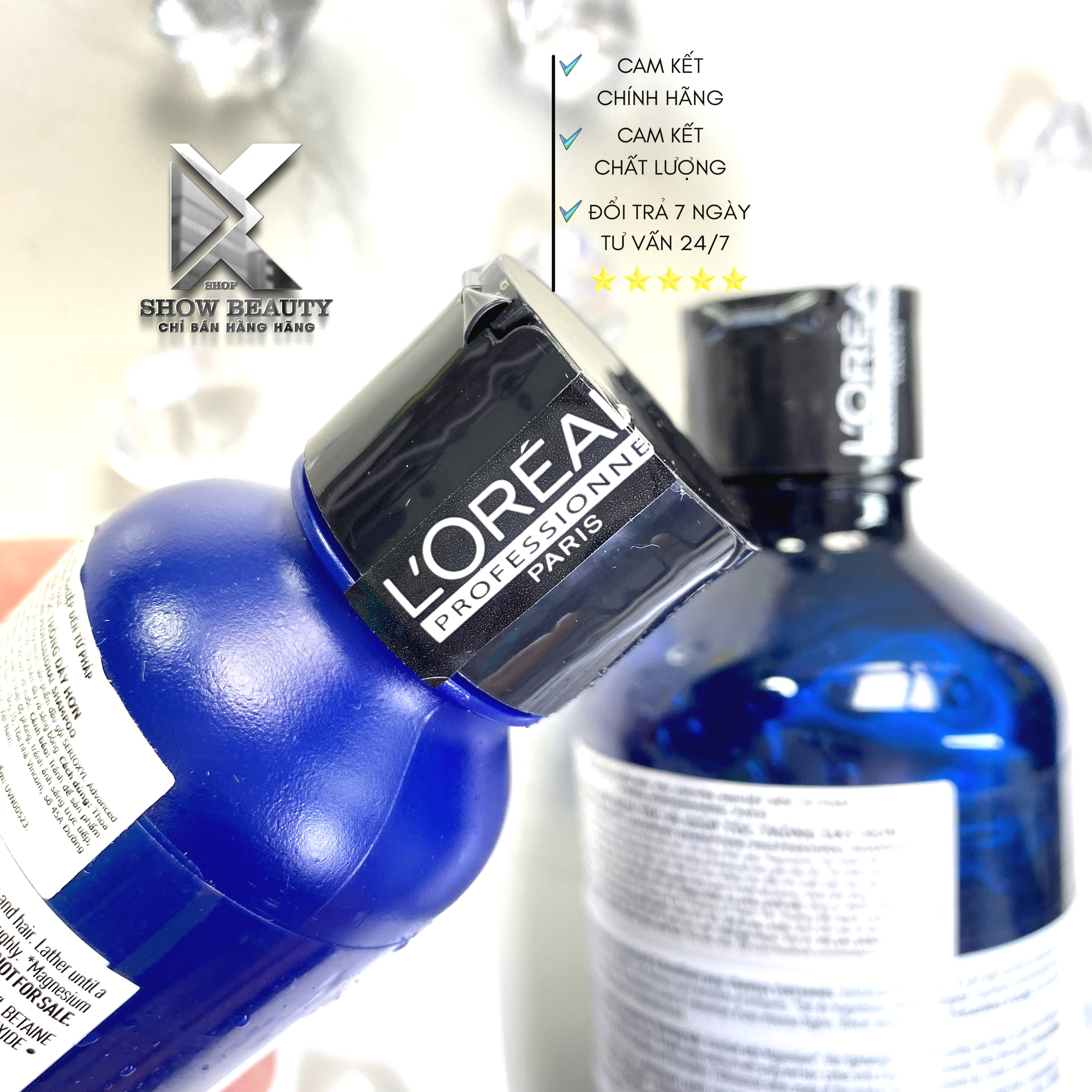 Dầu Gội Làm Dày Tóc, Giúp Kích Thích Mọc Tóc Serioxyl - Loreal Professionnel (Size Nhỏ)