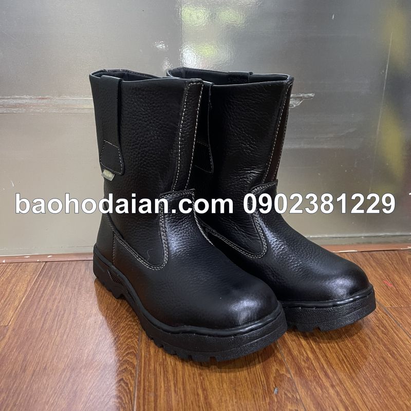 Ủng da bò bảo hộ mũi đế thép Sobar VP-2005