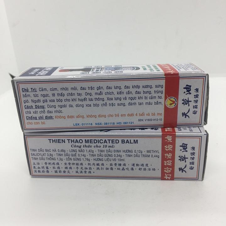 Dầu nóng Thiên thảo lọ 10ml