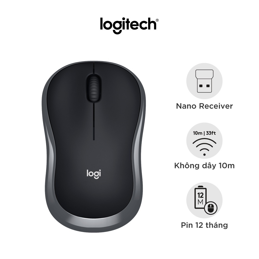 Chuột Không Dây Logitech B175 Chính Hãng