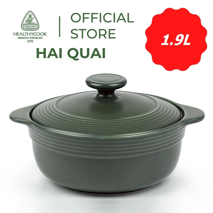 nồi sứ Minh Long 1.1L - nồi sứ Minh Long