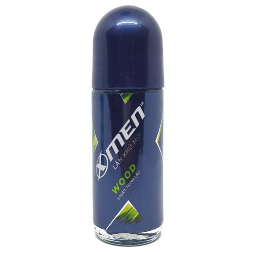Lăn khử mùi x-men wood chai 50ml