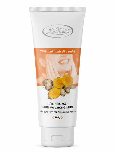 [HCM]SỮA RỬA MẶT MỤN VÀ CHỐNG MỤN MISS WHITE