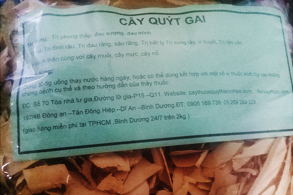 Cây quýt gai khô 500g GT314