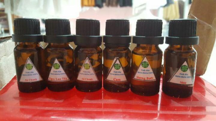 Bộ 5 chai tinh dầu xông 10ml ( sả chanh, quế, nhài, ngọc lan tây, oải hương)
