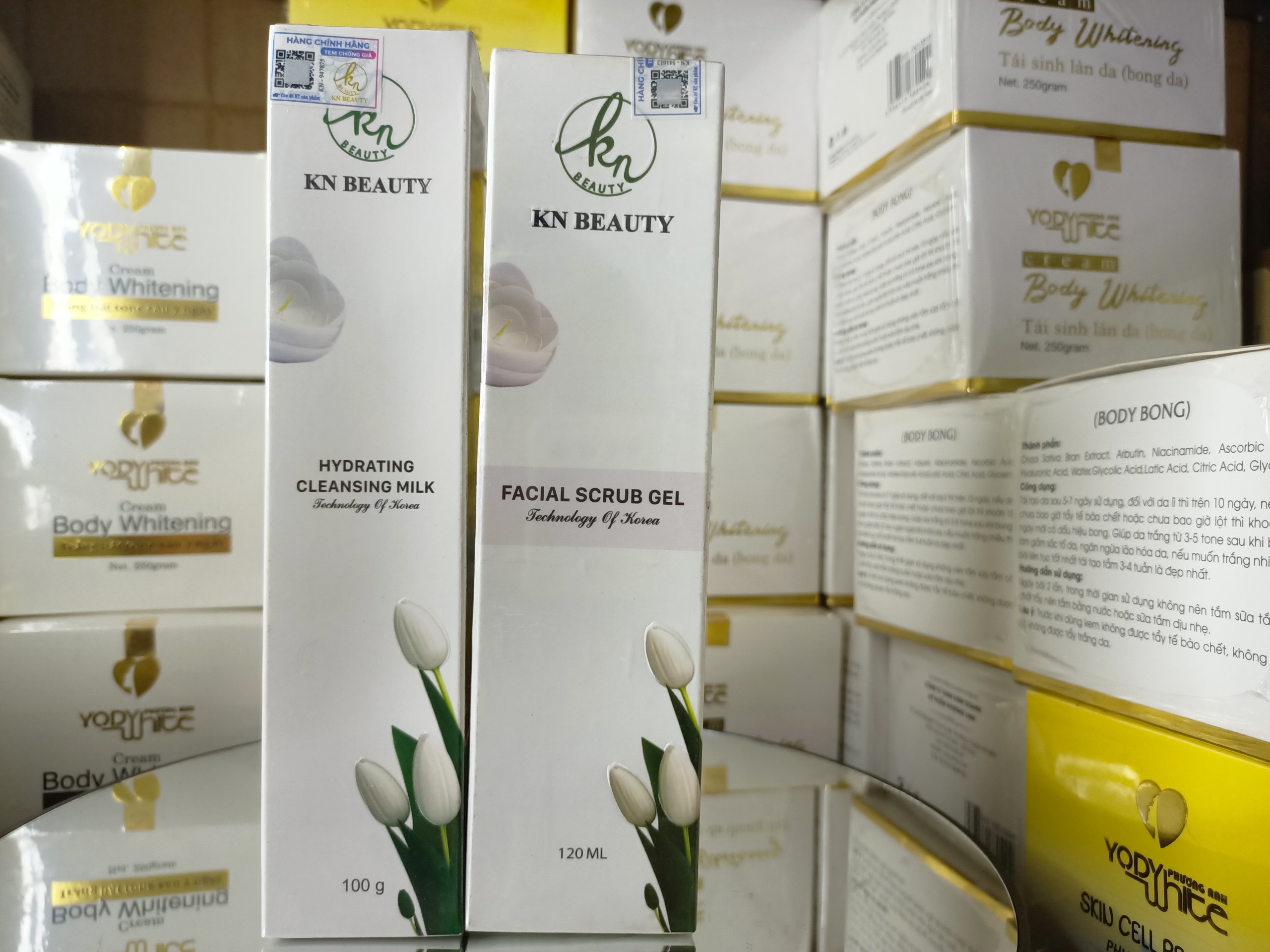 [Hàng chuẩn] KN BEAUTY SỮA RỮA MẶT NGỪA MỤN TRẮNG DA