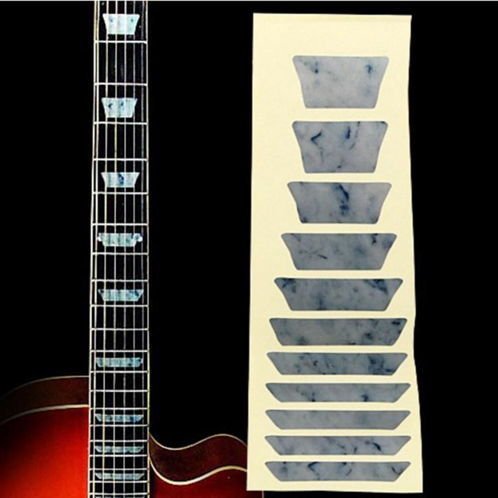 MIẾNG DÁN HỌA TIẾT CẦN ĐÀN GUITAR HÌNH BẬC THANG