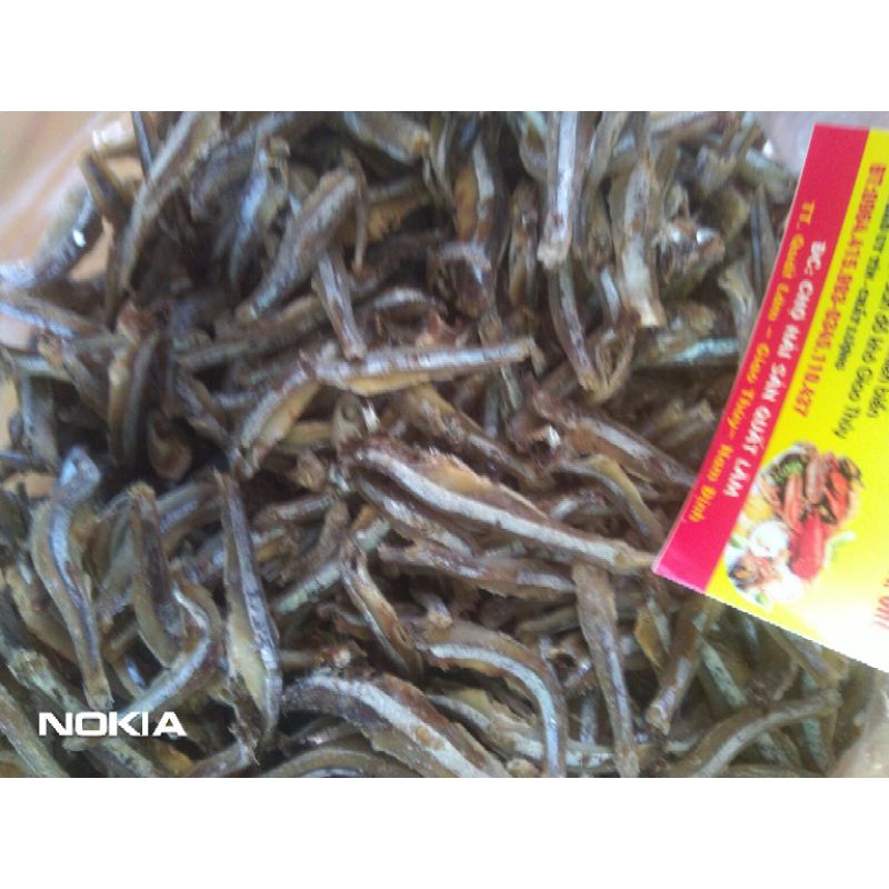 1Kg Cá Cơm Dai ,(Cá Cơm Đen), Cá Thơm, Dai Ngon Thịt Chắc