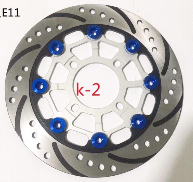 Đĩa thắng Nissin size 220mm gắn Exciter Sirius Wave