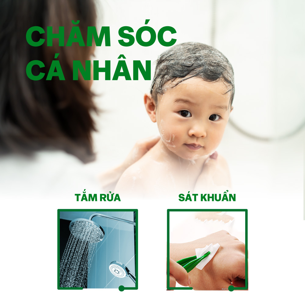 Combo 2 Chai Dung Dịch Diệt Khuẩn Khử Mùi Đa Năng Dettol, chai 1L