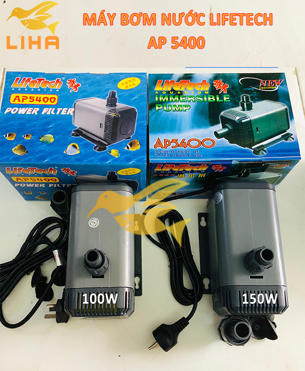 Máy Bơm Lifetech AP5400 - Bơm Nước Hút Cặn Cho Bể Cá