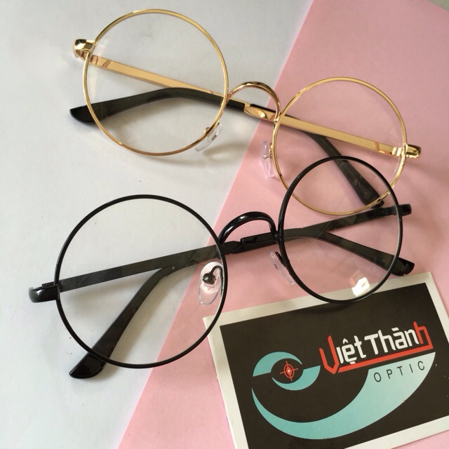 [HCM]Kính Tròn sắt có hộp kính zon tròn xoe kính harry potter kính vintage