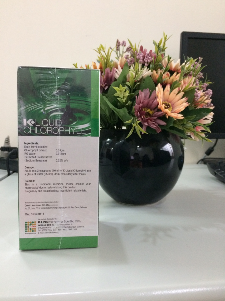 Nước Diệp Lục Klink Từ Malaysia