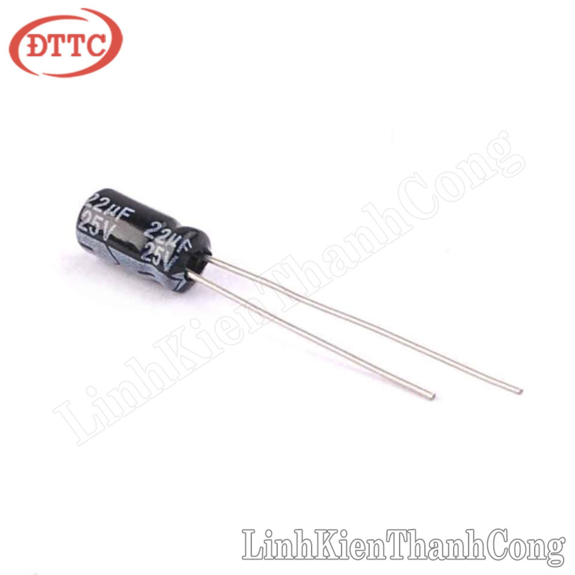 Bộ 5 Chiếc Tụ hóa 22uF 25V (5x11mm)