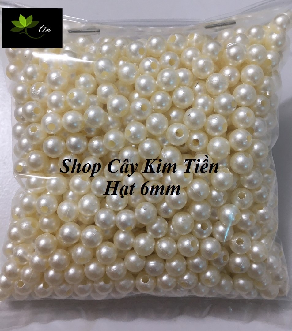 hạt cườm trắng 10mm, 8mm,6mm