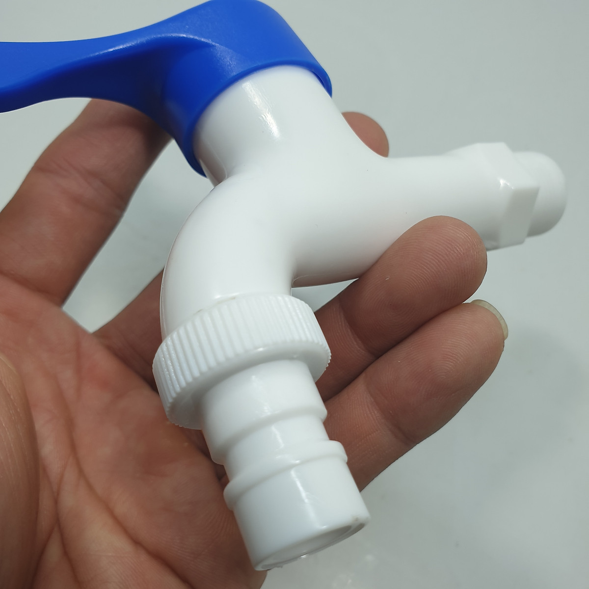 [Q.Tan Binh] Stainless Steel 2-Outlet Faucet, 2-Outlet Faucet for Washing Machines Divides Water into 2 Independent Discharge Ports