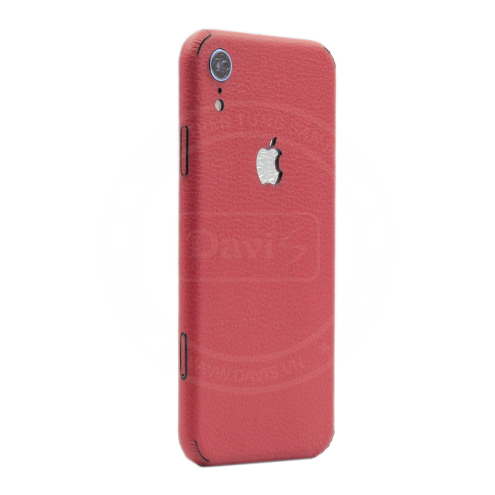 Dán da full viền iphone XR, làm từ da thật cao cấp - Chính hãng Davis