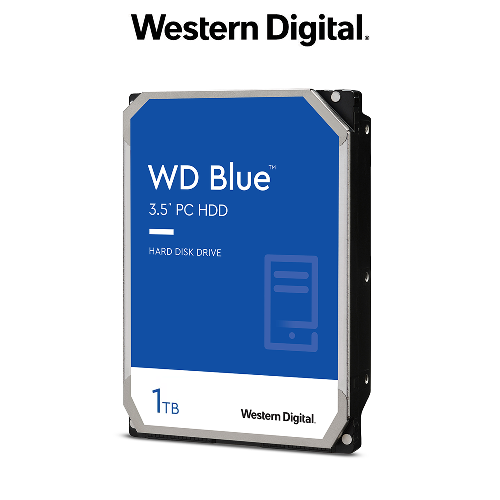 Ổ cứng HDD WD Blue 1TB 3.5 inch SATA III 64MB Cache 7200rpm WD10EZEX