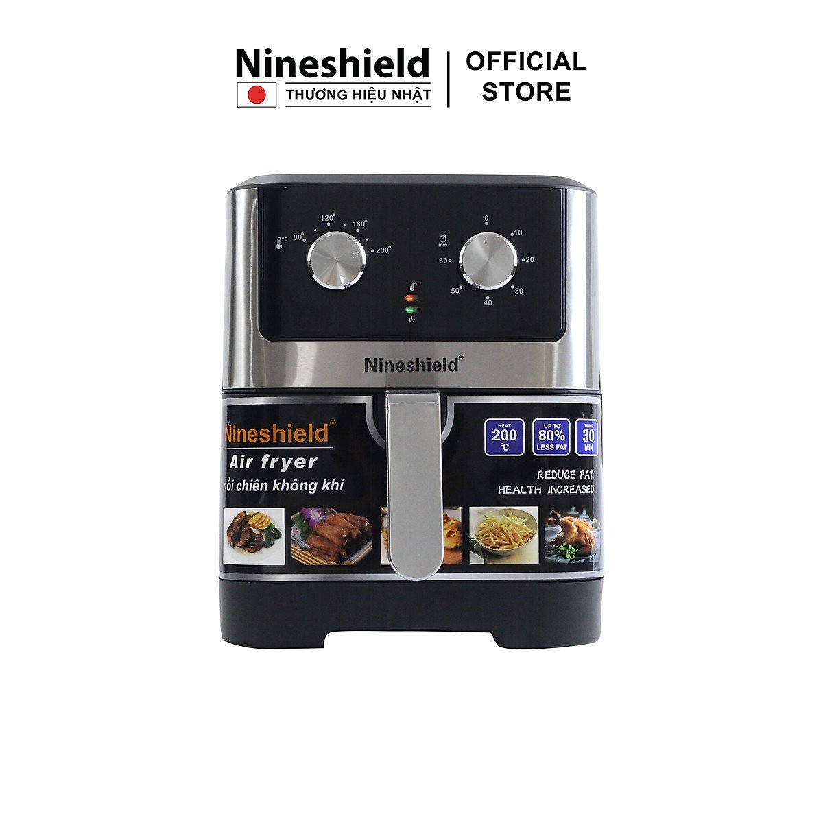 Nồi Chiên Không Dầu Nineshield