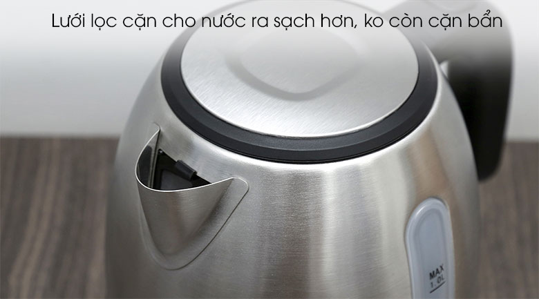 Bình siêu tốc Delites 1 lít ST10S01 inox