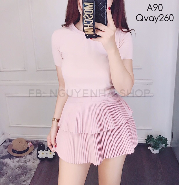 Áo Croptop Tay Ngắn