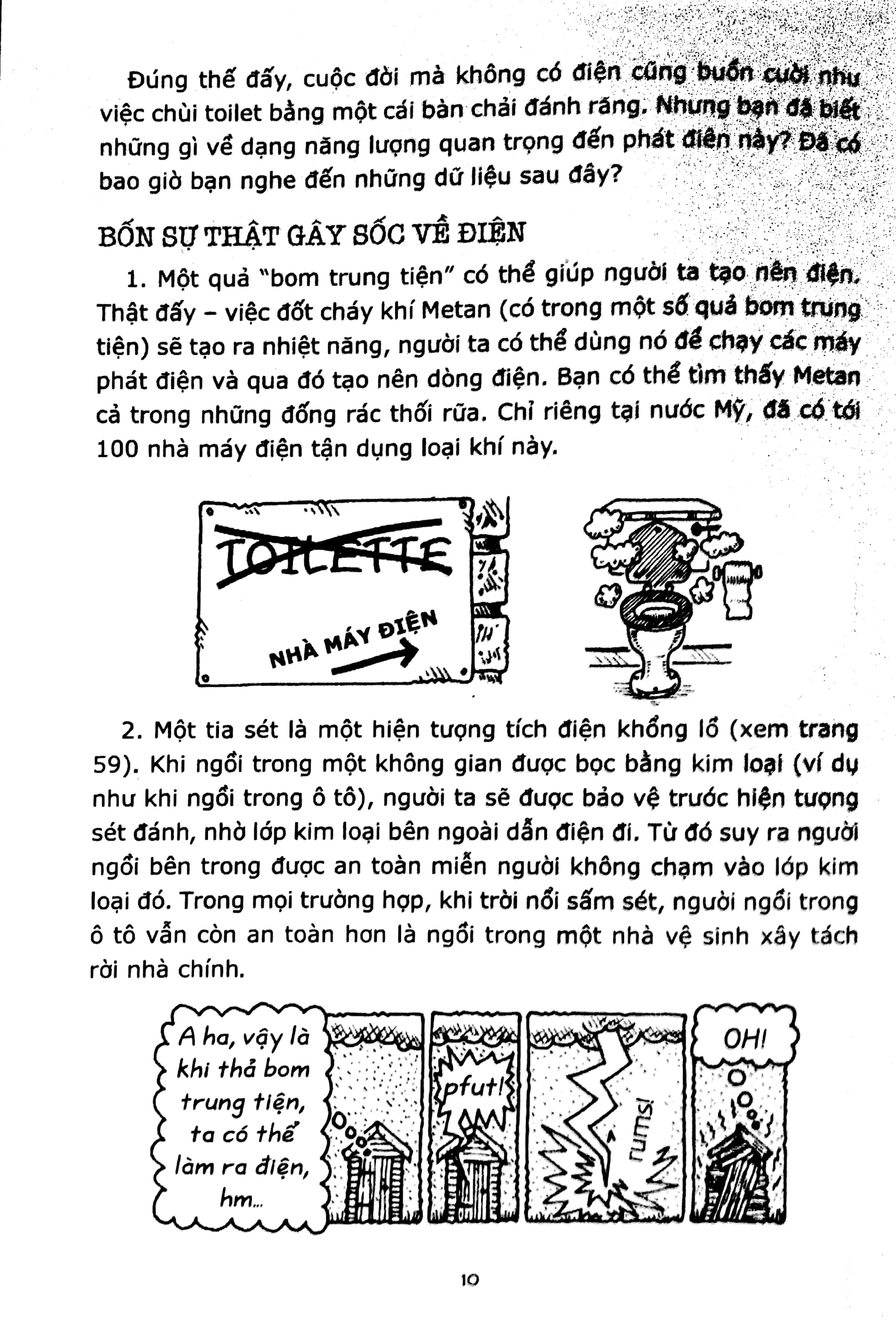 Fahasa - Horrible Science - Điện Học Cuốn Hút Đến Tóe Lửa