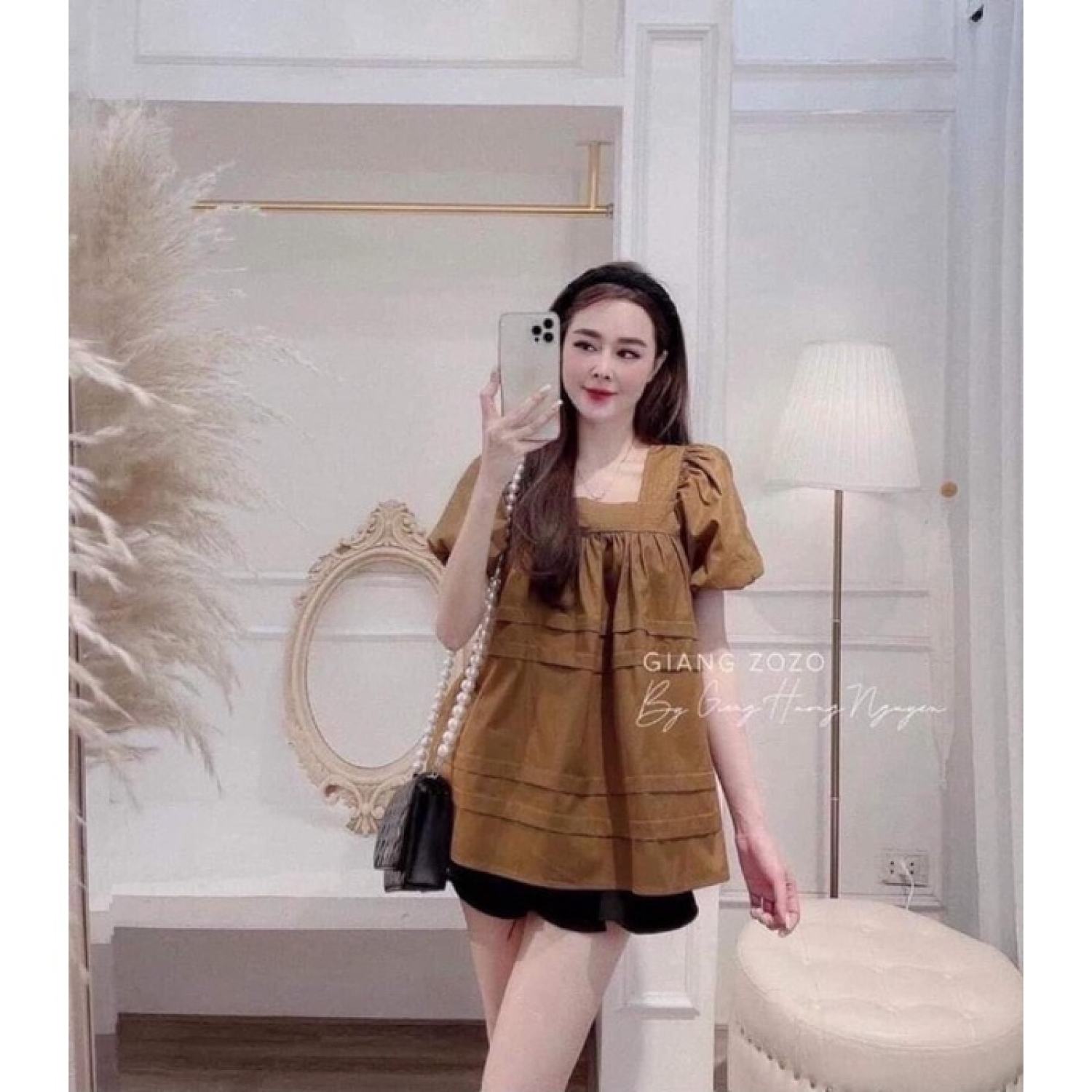 [Mã 44FASHIONSALE560 giảm 10K đơn 50K] Sét bộ Babydoll bigzie 48-95kg