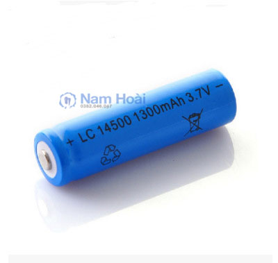 Cell pin 14500 (AA) 1200 mAh 3.7V Li-on