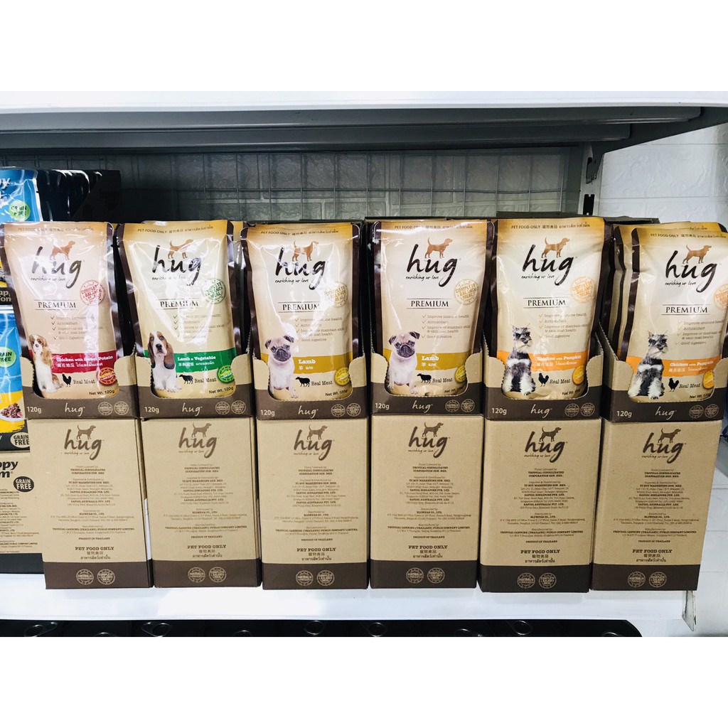 Pate Hug - Pate cho chó gói 120g
