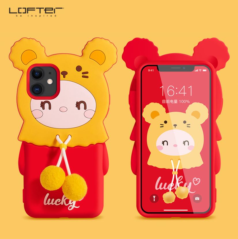 [HCM]Ốp lưng Thú Cưng Dễ thương Cho Iphone11