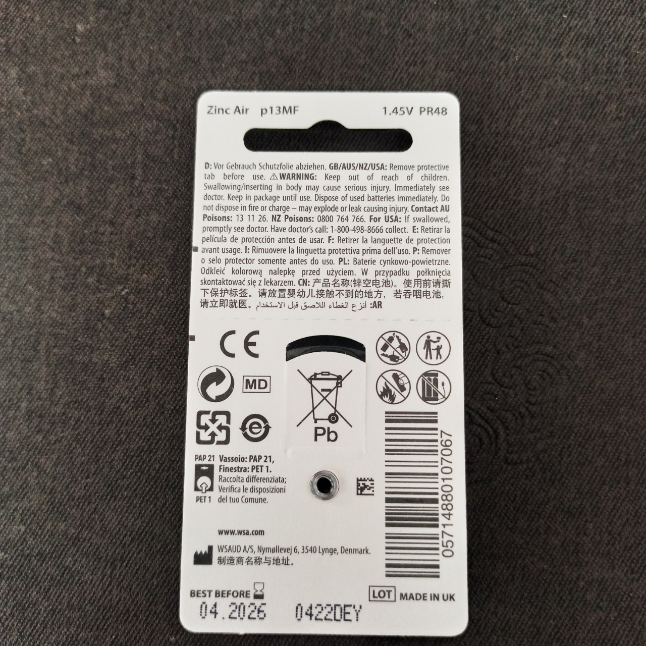 Pin Máy Trợ Thính Extra Power size số 13