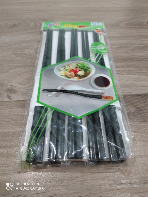 [HCM]Bộ 10 đôi đũa đen Melamine Gia Phú