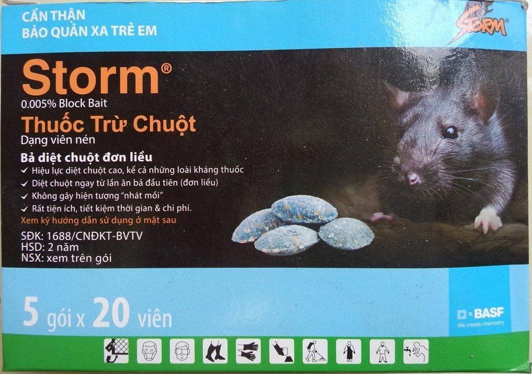 Thuốc diệt chuột STORM 20 viên