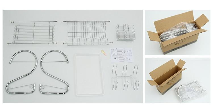 Kệ úp bát 2 tầng inox bền đẹp
