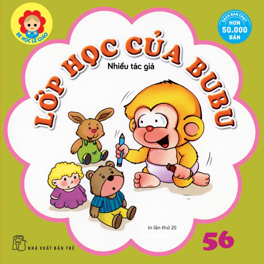 Sách nxb trẻ - bubu bé học lễ giáo-tập 56: lớp học của bubu