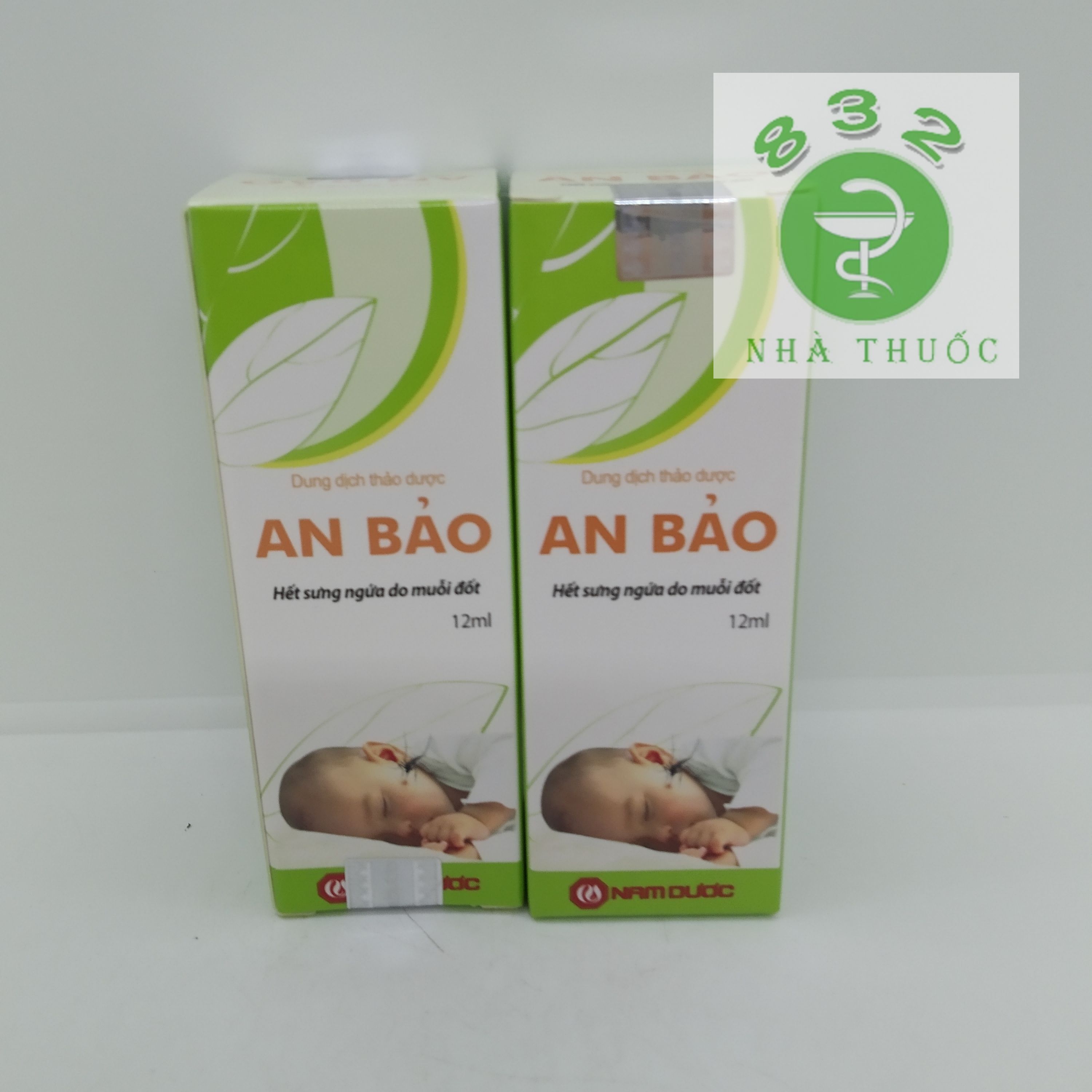 Dung dịch thảo dược bôi muỗi đốt AN BẢO chai 12ml