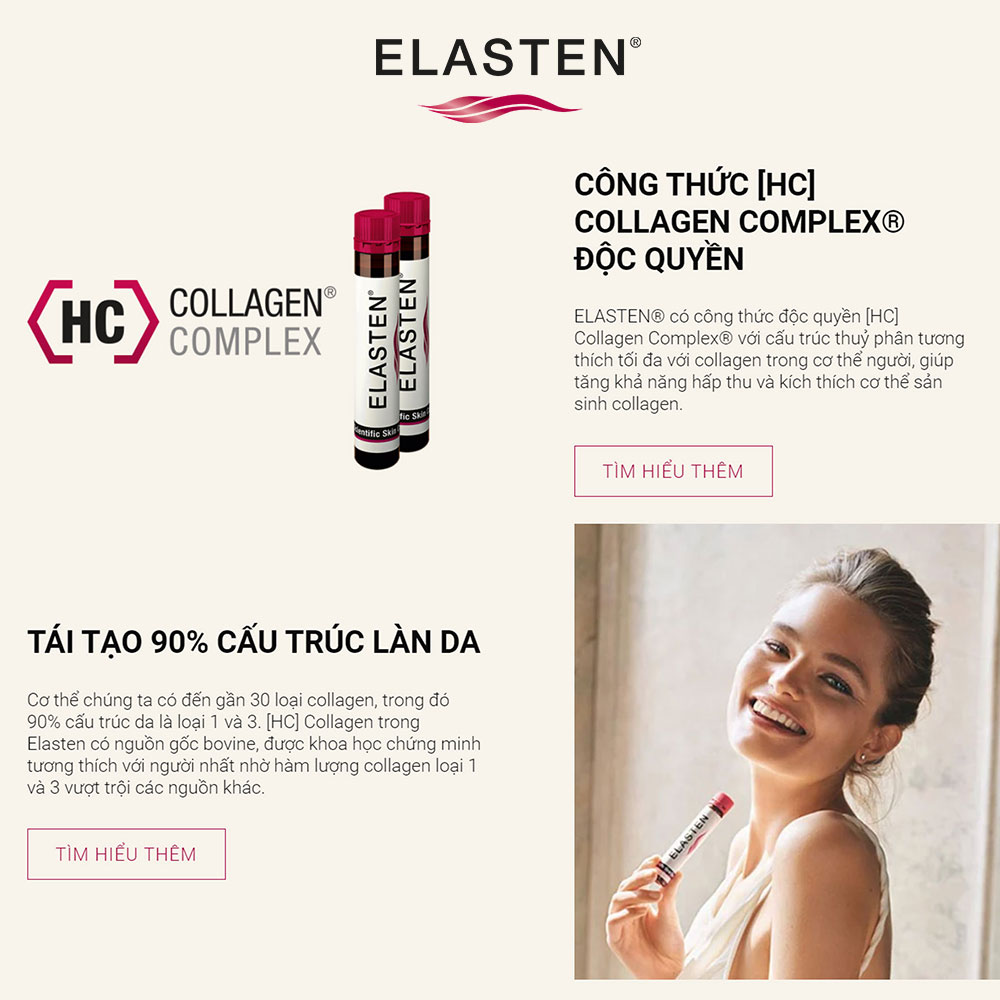 collagen elasten giúp da căng mịn, chống lão hóa, tóc chắc khỏe 3