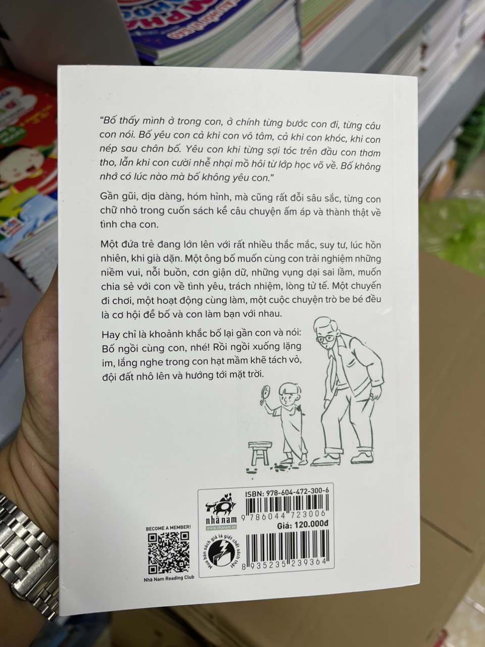 Sách - Bố Ngồi Cùng Con, Nhé! (NN)