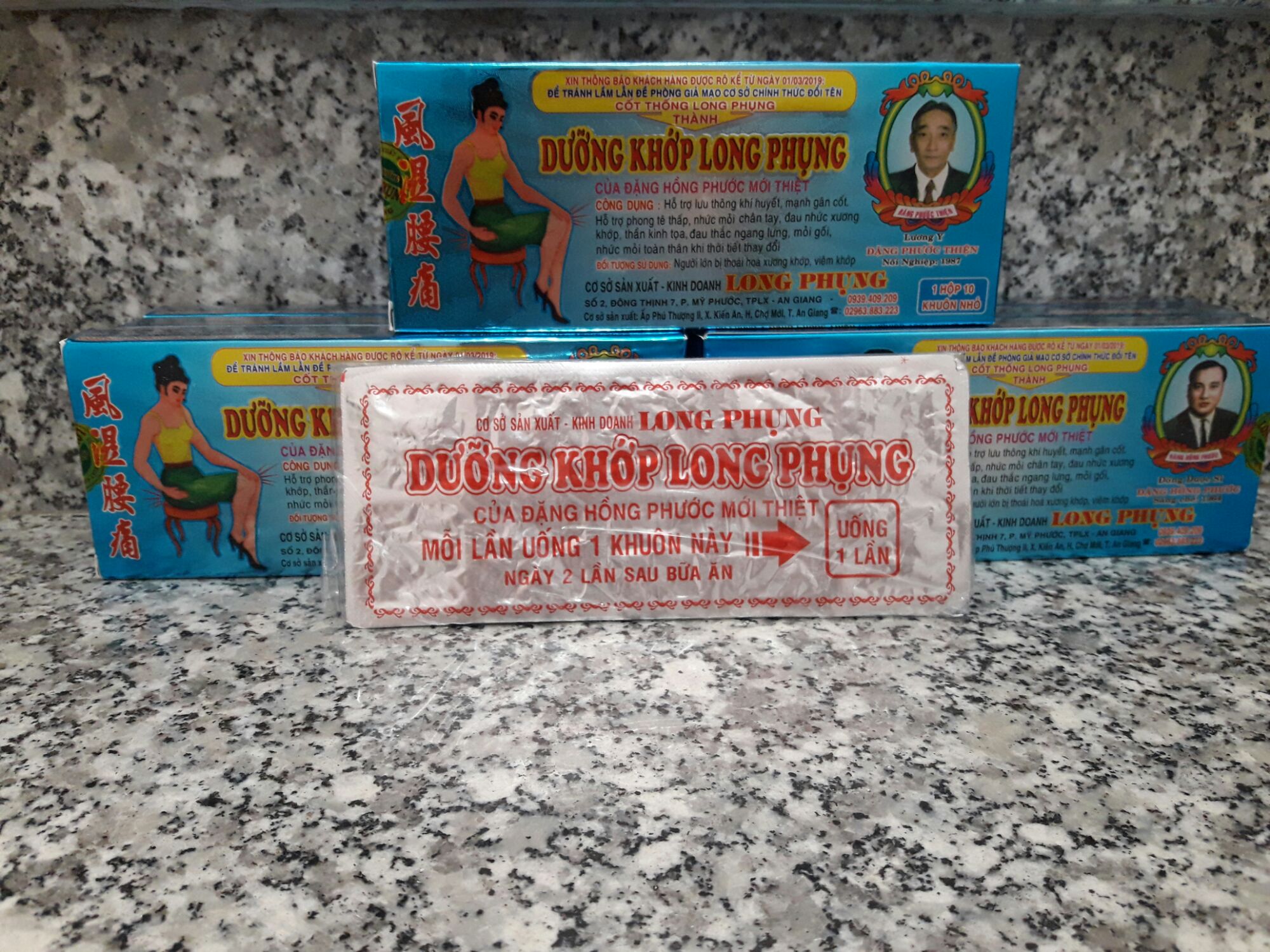 Dưỡng Khớp Long Phụng viên hoàn ( Combo 10 hộp )